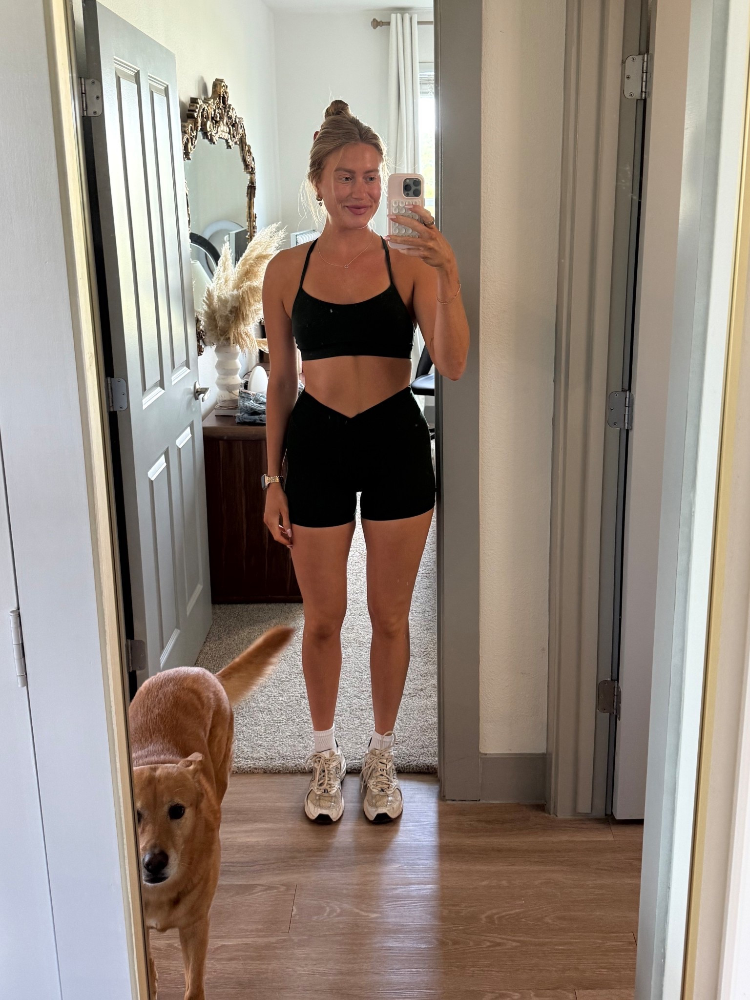 Small in everything- 6in inseam is perf

#LTKActive #LTKFindsUnder50