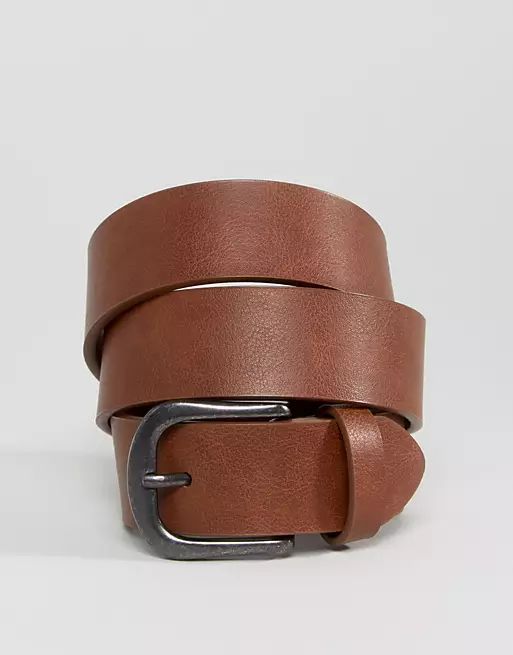 ASOS DESIGN vintage tan jeans belt | ASOS (Global)