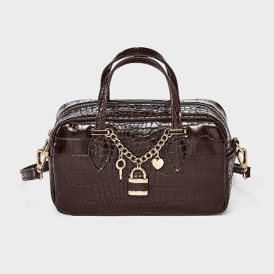 Small Satchel Crossbody Bag - A New Day™ Brown | Target