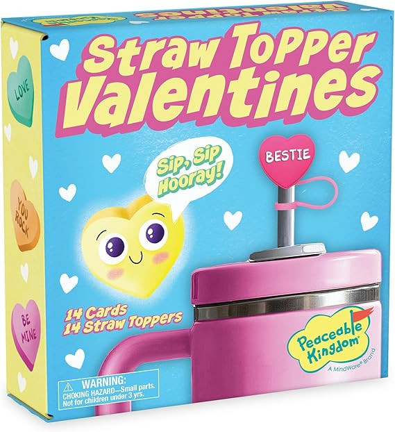 Peaceable Kingdom Valentine's Day Gift for Kids, Fun Party Favors for Classroom, Goodie Bag Stuff... | Amazon (US)