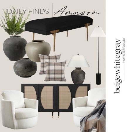 Check out these Amazon finds here! Love the combo of light with dark accents! The rustic vases are on point with the beautiful set of 2 chairs. Everything is linked here. Beigewhitegray 

#LTKSeasonal #LTKhome #LTKstyletip