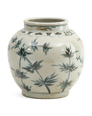 11x11 Bamboo Pine Glazed Vase | Home | Marshalls | Marshalls