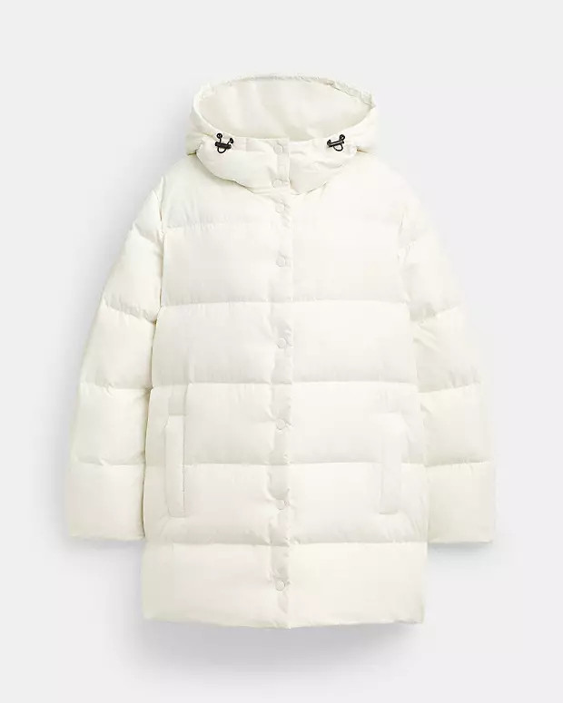 Mid Puffer In Recycled Polyester | Coach Outlet US