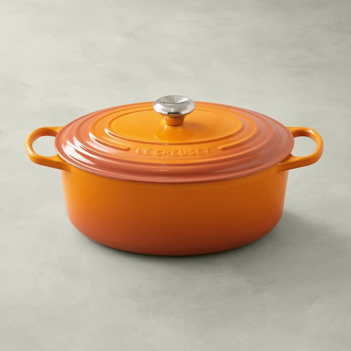 Le Creuset Signature Enameled Cast Iron Oval Dutch Oven | Williams-Sonoma