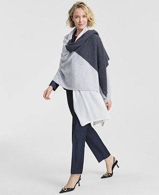 Charter Club Women's 100% Cashmere Oversized Scarf, Created for Macy's - Macy's | Macy's