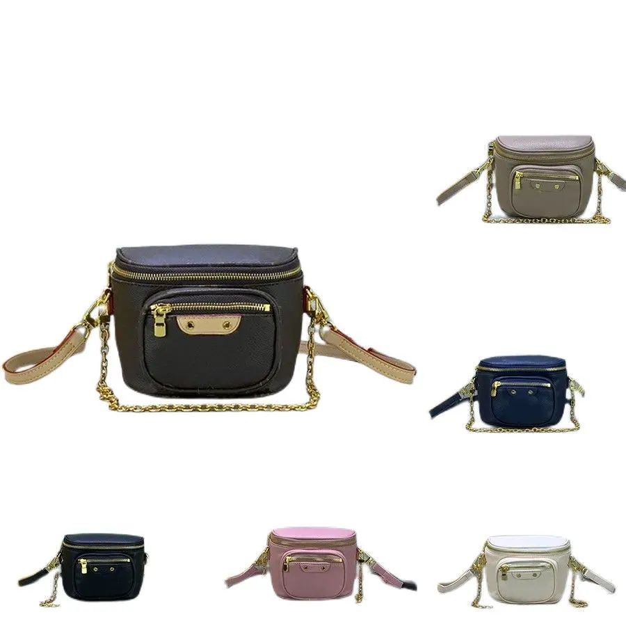 Mini bumbag handbag women designer waist bag gradient flower print fanny pack luxury belt bum bag... | DHGate