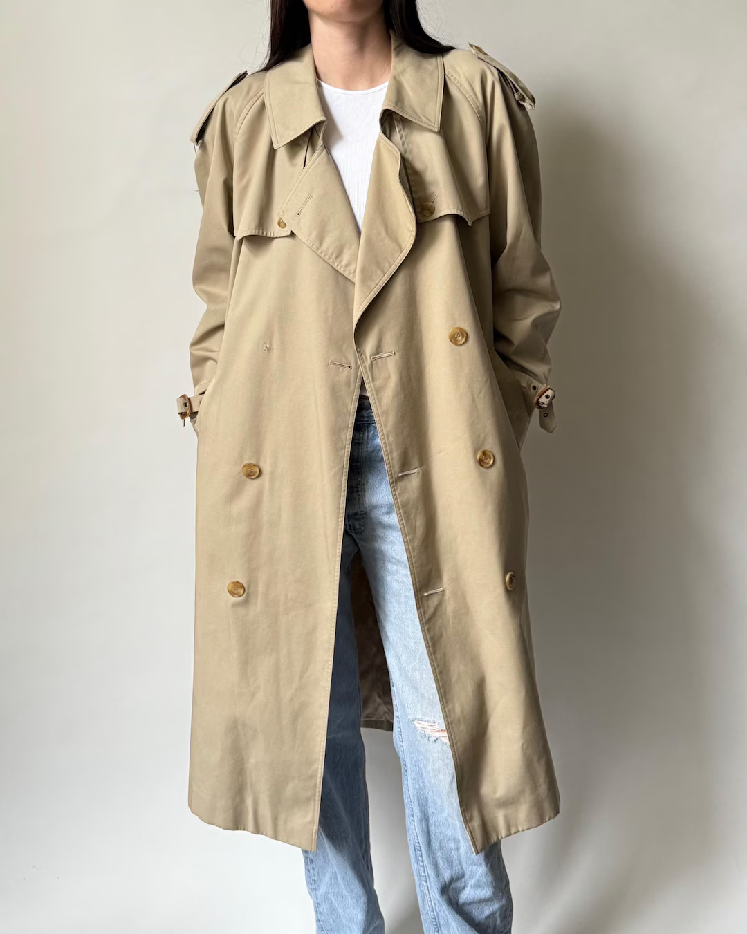 Christian Dior Trench Coat - Etsy | Etsy (US)