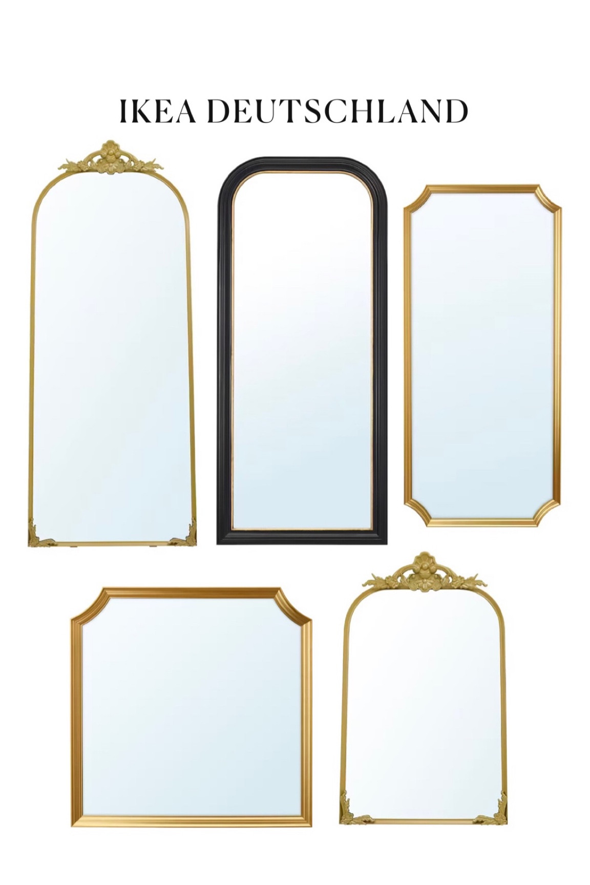 IKEA finds for my German followers also available in the US!  Save this post for your next ikea trip!

IKEA deutschland, IKEA DE, gold spiegel, Schwarzer spiegel, ikea spiegel, dekorieren deko

#LTKstyletip #LTKhome #LTKunder100