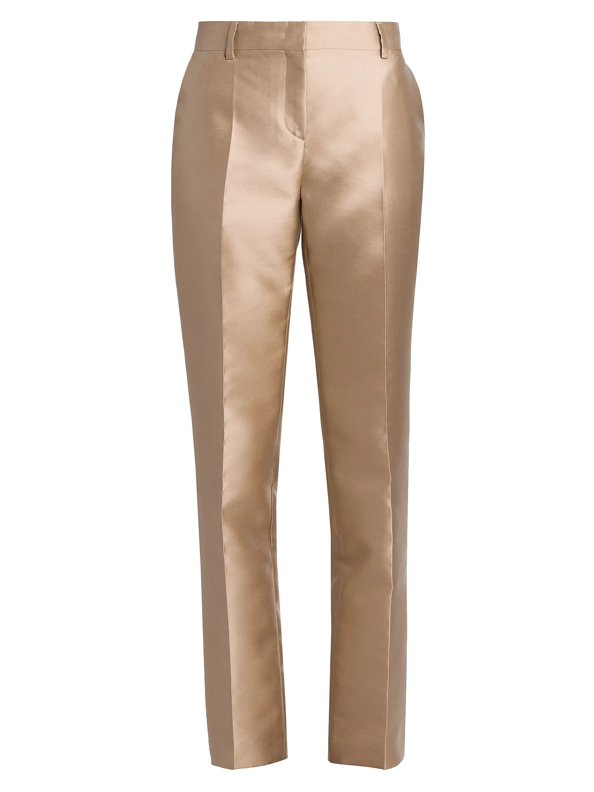 Metallic Tailored Trousers | Saks Fifth Avenue