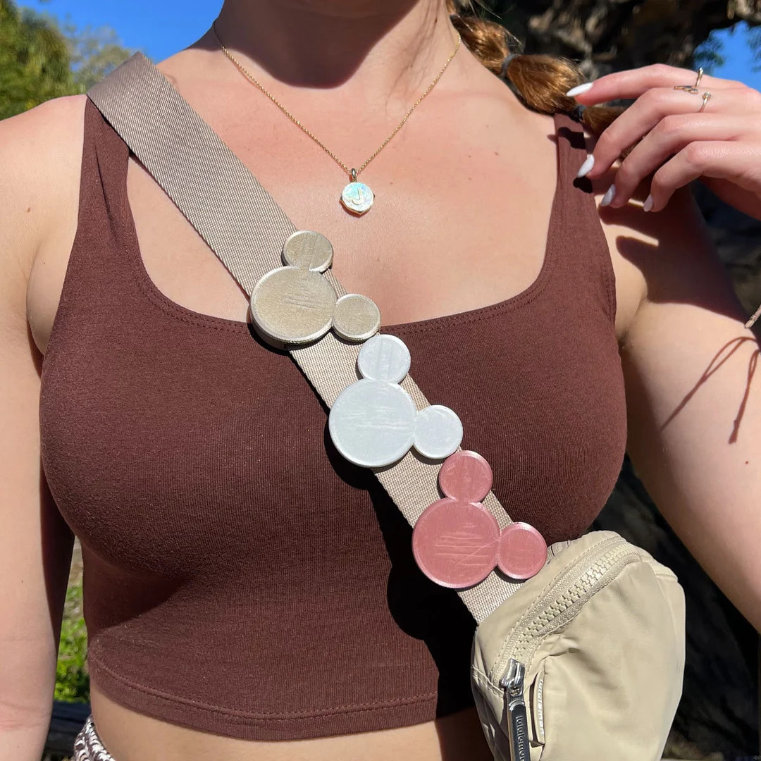 Mouse Head Belt and Bag Charm | Etsy (US)