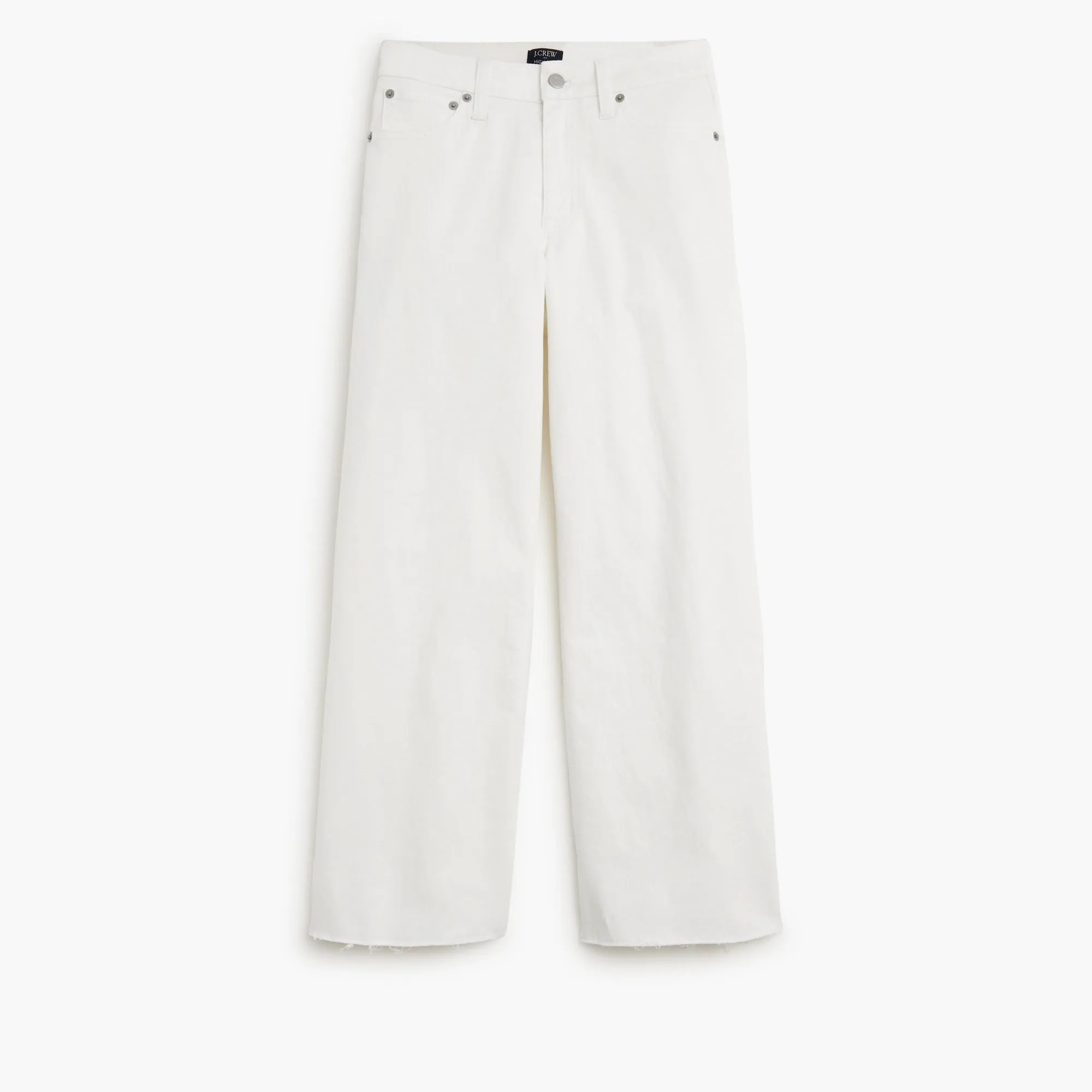 Petite curvy wide-leg cropped jean in all-day stretch | J.Crew Factory