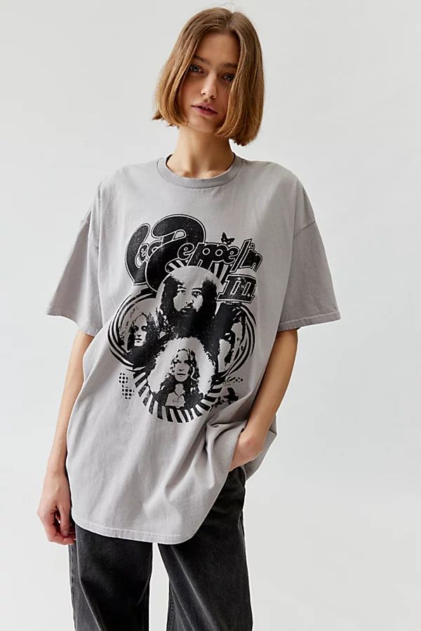 Led Zeppelin T-Shirt Dress | Urban Outfitters (US and RoW)