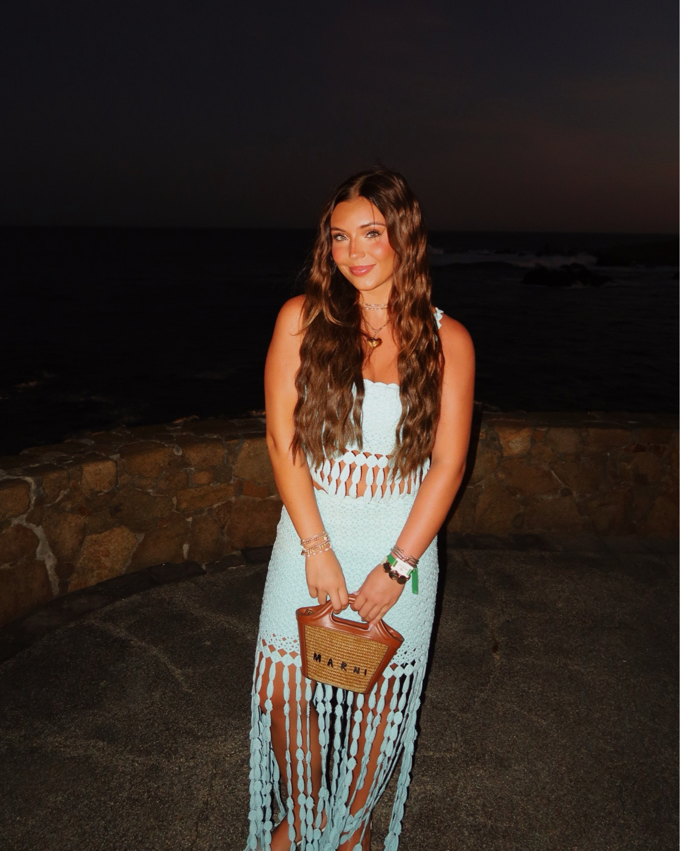Obsessed with this set I wore to dinner at Cocina Del Mar in Cabo!🩵🩵🩵

#LTKootd #LTKdayinmylife #LTKTravel