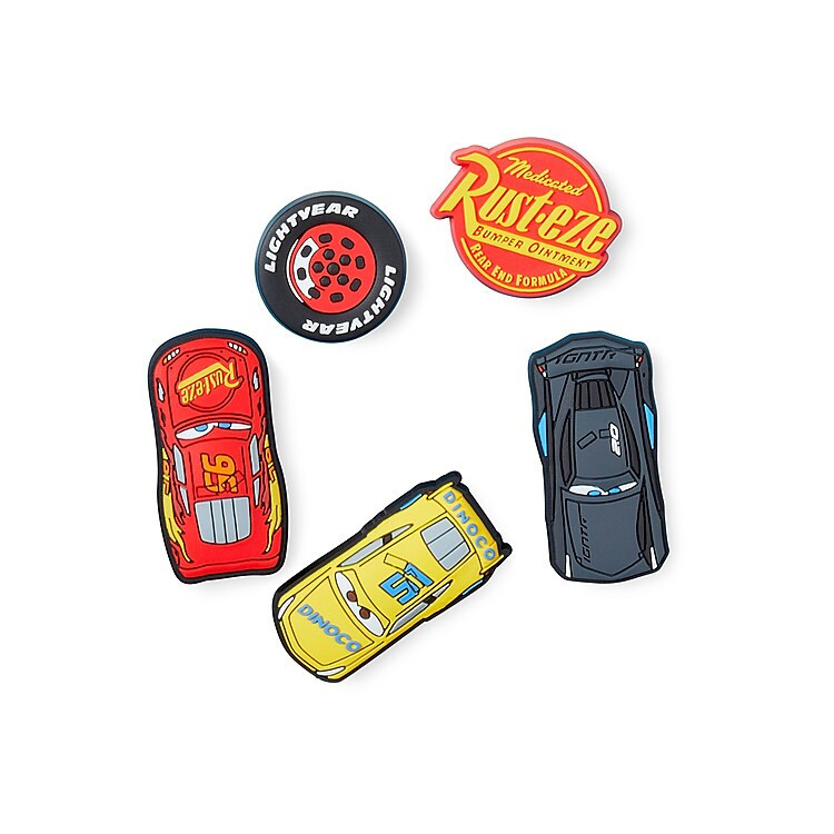 Crocs Disney Pixar Cars Jibbitz Set 5 Pack | Boy's | Multicolor | Size One Size | Small Accessories | DSW