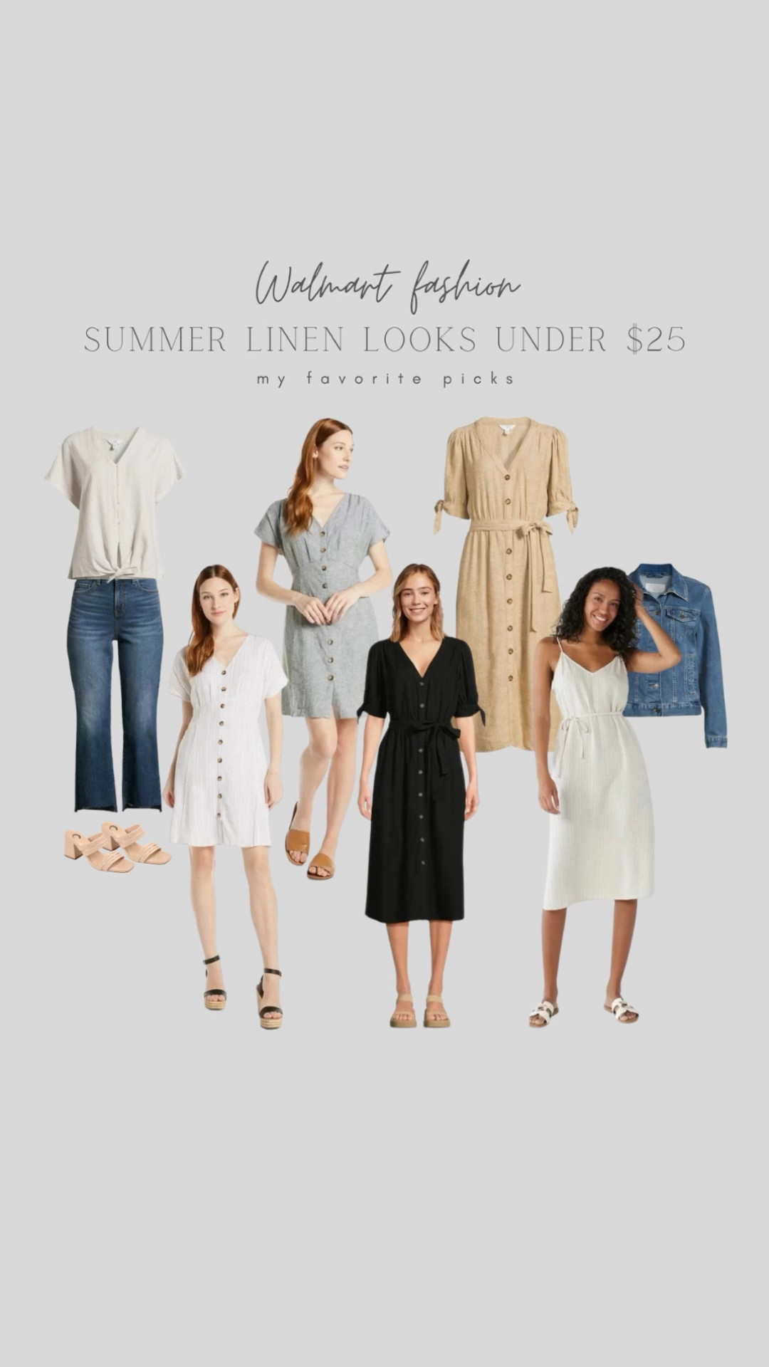 Shop these cute linen pieces I’m loving @walmartfashion for under $25!!! Such classic pieces! 

#LTKStyleTip #LTKxWalmart #LTKFindsUnder50