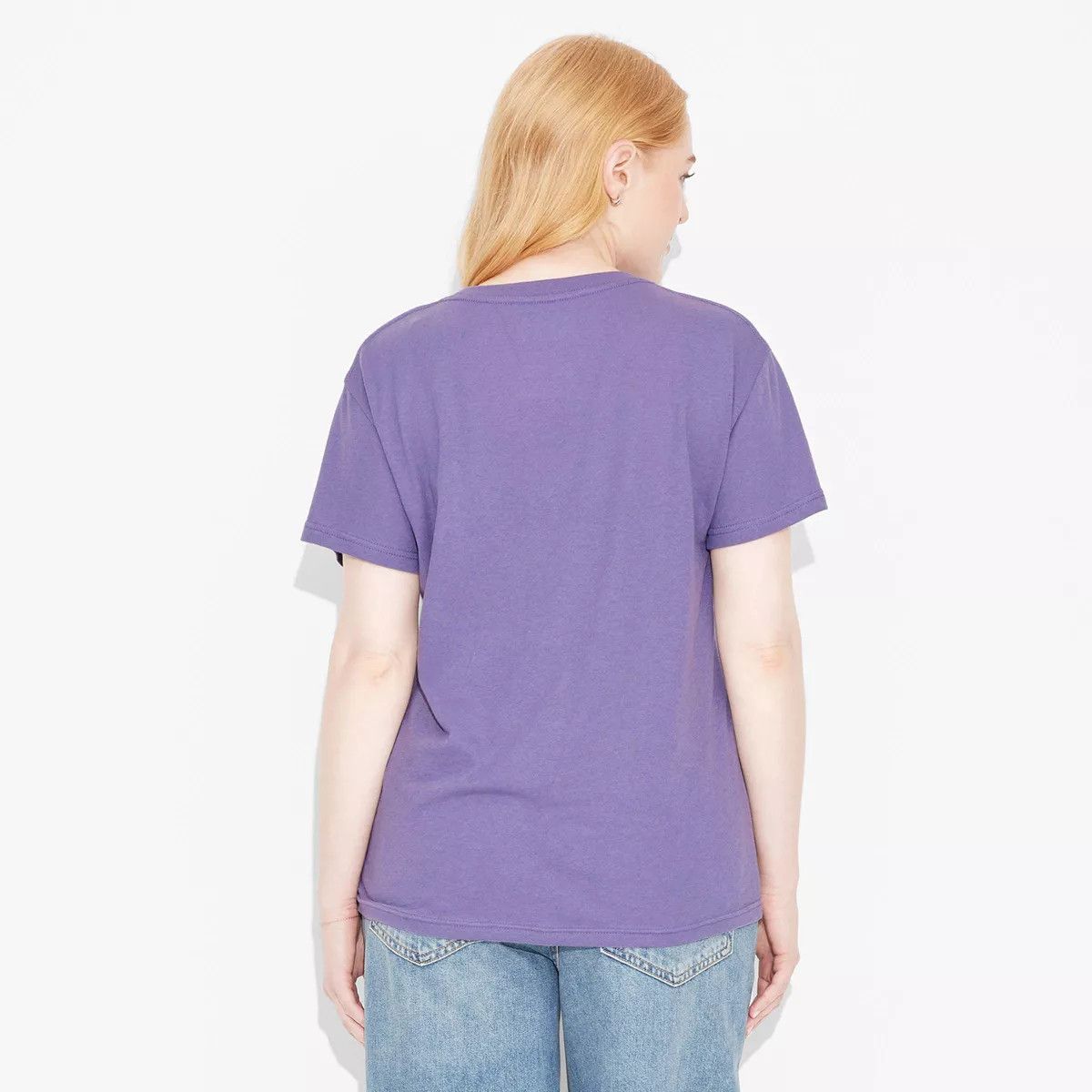 Women's KISS Short Sleeve Graphic T-Shirt - Purple | Target