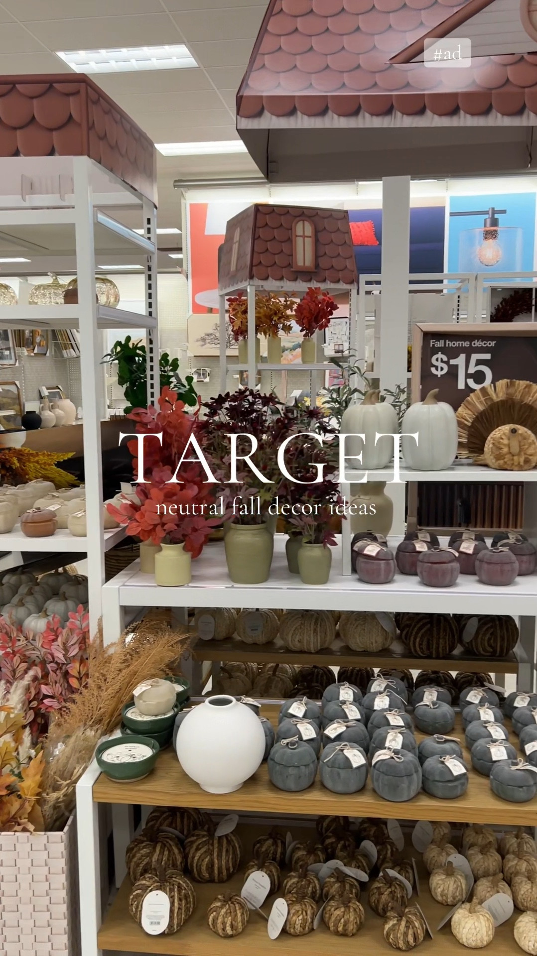 Warm & cozy neutral fall finds @target 🤎🍂🫶🏾🍁🍄‍🟫 comment "FALL" for more decor ideas and check out my Target storefront for product links! #targetpartner #TargetHomeAmbassador #targetfallfinds #falldecor
#fallaesthetic #fallhaul
#fallhomedecor #falldecor2024 

#LTKSeasonal #LTKFallSale #LTKHome