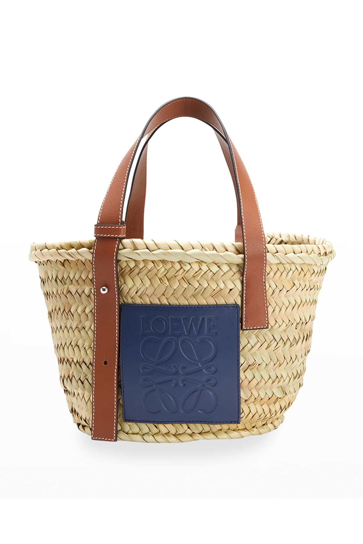 Loewe x Paulas Ibiza Small Palm Leaf Basket Tote Bag | Neiman Marcus