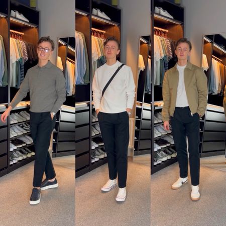 One pair of trousers 3 ways 