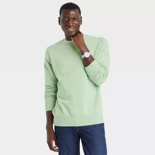 Men's Standard Fit Crewneck Sweatshirt - Goodfellow & Co™ | Target