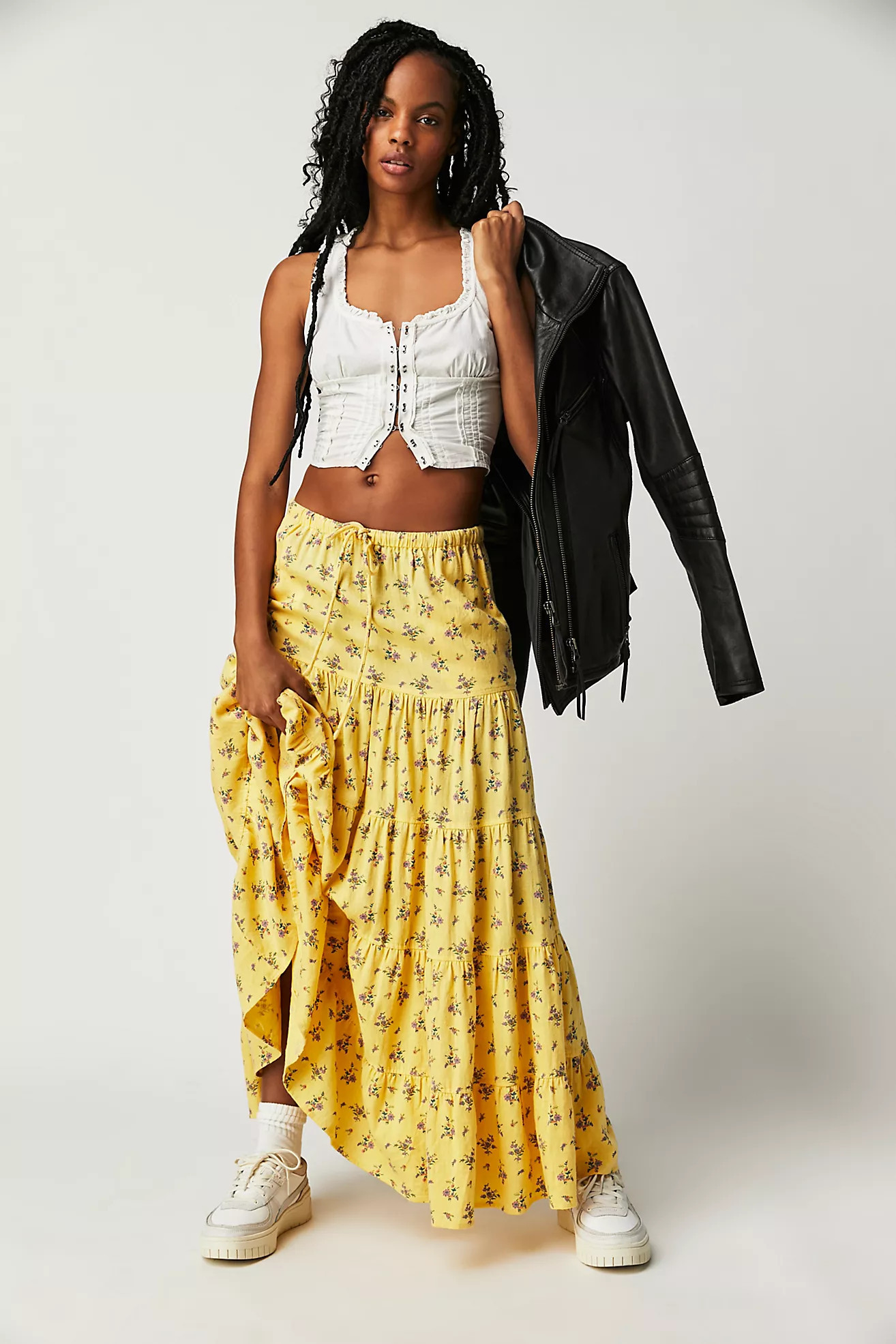 Nova Tiered Maxi Skirt | Free People (Global - UK&FR Excluded)