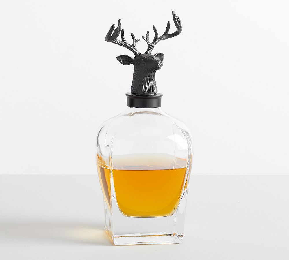 Figural Stag Liquor Decanter | Pottery Barn (US)