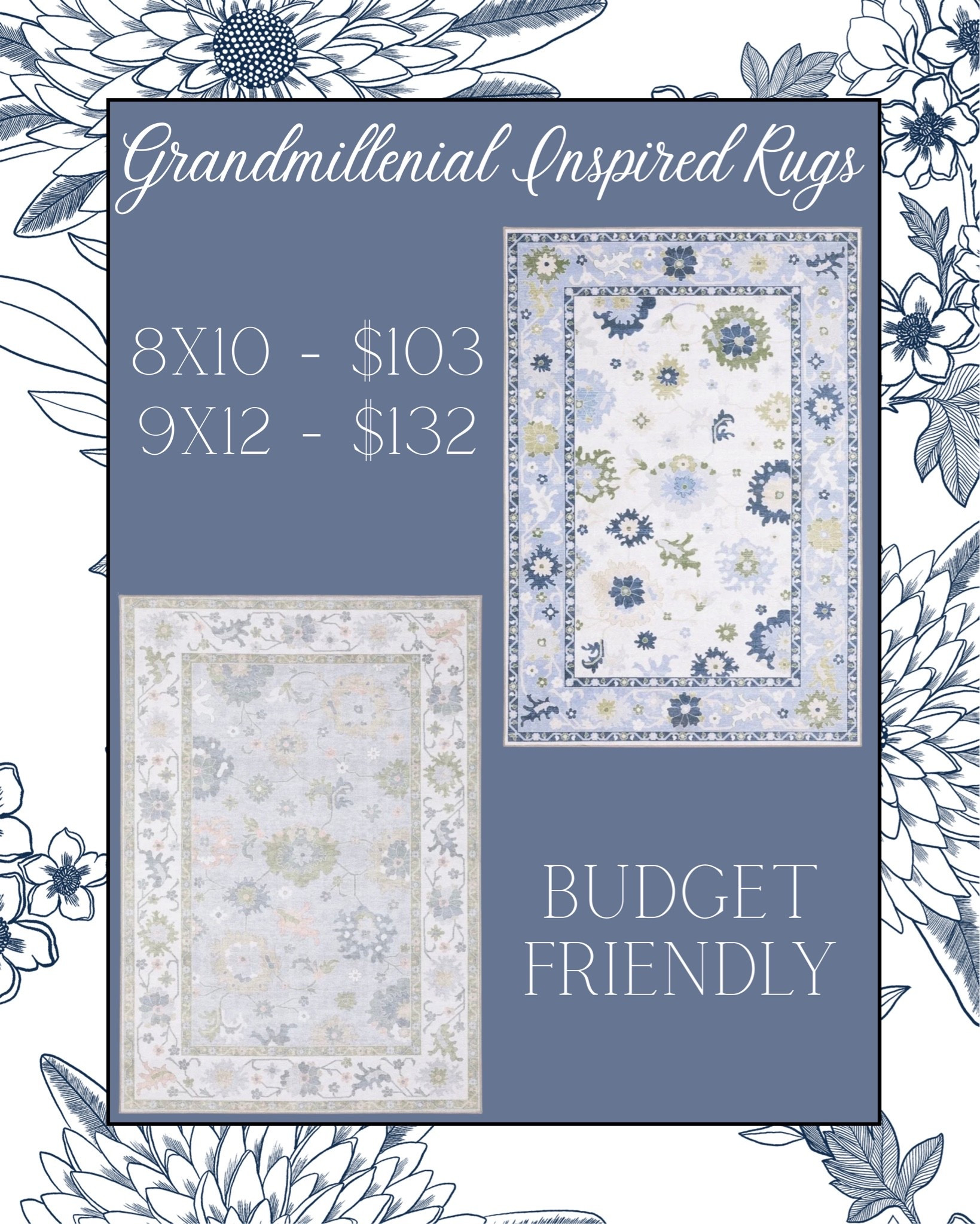 Check out these beautiful rugs for less! Such great deals!!

#LTKHome #LTKdayinmylife #LTKSaleAlert