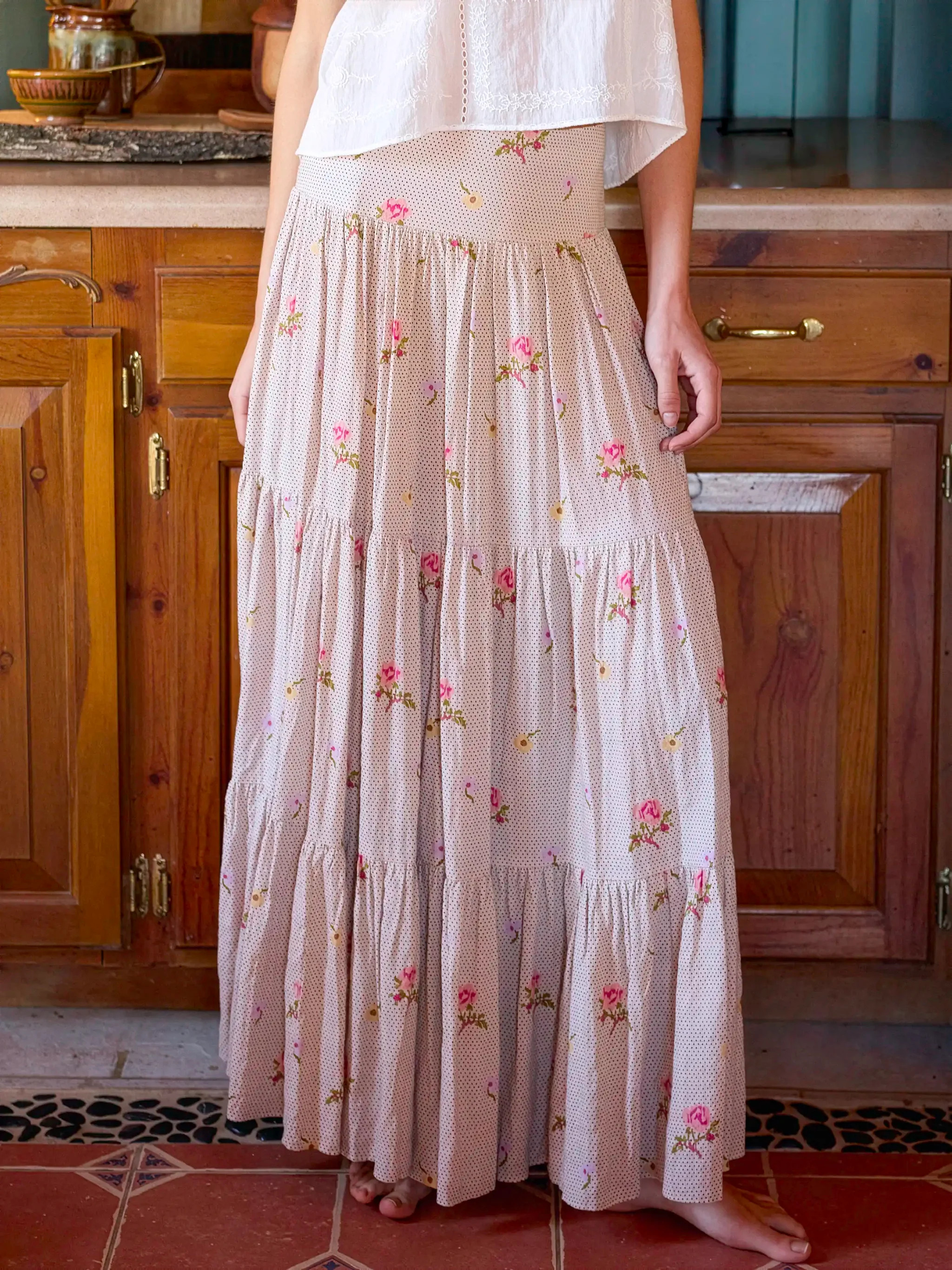 Hanna Convertible Maxi Skirt | Natural Life