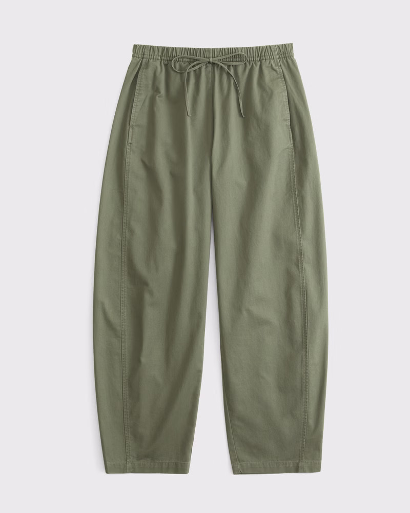 Barrel Pull-On Pant | Abercrombie & Fitch (US)