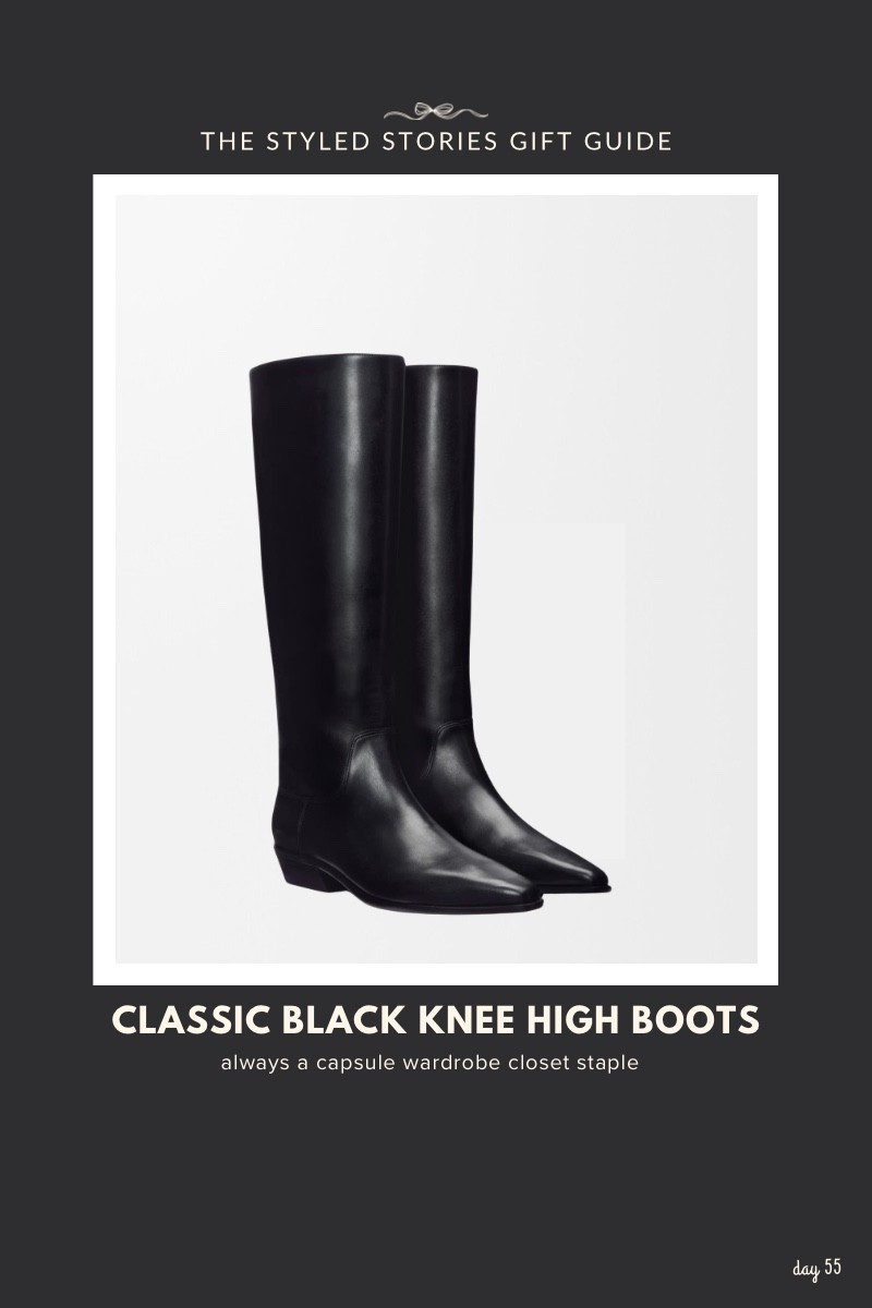 Classic, timeless black leather knee boots. All price ranges linked below.

#LTKGiftGuide #LTKSaleAlert #LTKSeasonal