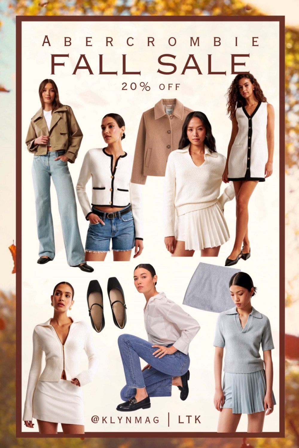  Abercrombie Fall Sale Alert! Up to 20% off cozy sweaters, chic jackets, denim and more. Hurry, these deals won’t last long! #AbercrombieSale #FallFashion 

Women’s fall clothing sale / 
Fall fashion deals for women / 
Affordable fall outfits for women
/ Fall wardrobe essentials on sale / Best fall clothing sales for women 

#LTKSeasonal #LTKVideo #LTKFallSale