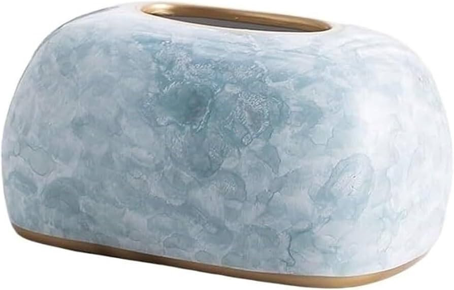Tissue Box Holder Tissue Box Cover Towellholders Living Room Ceramic Simple Style Design Room Dec... | Amazon (US)