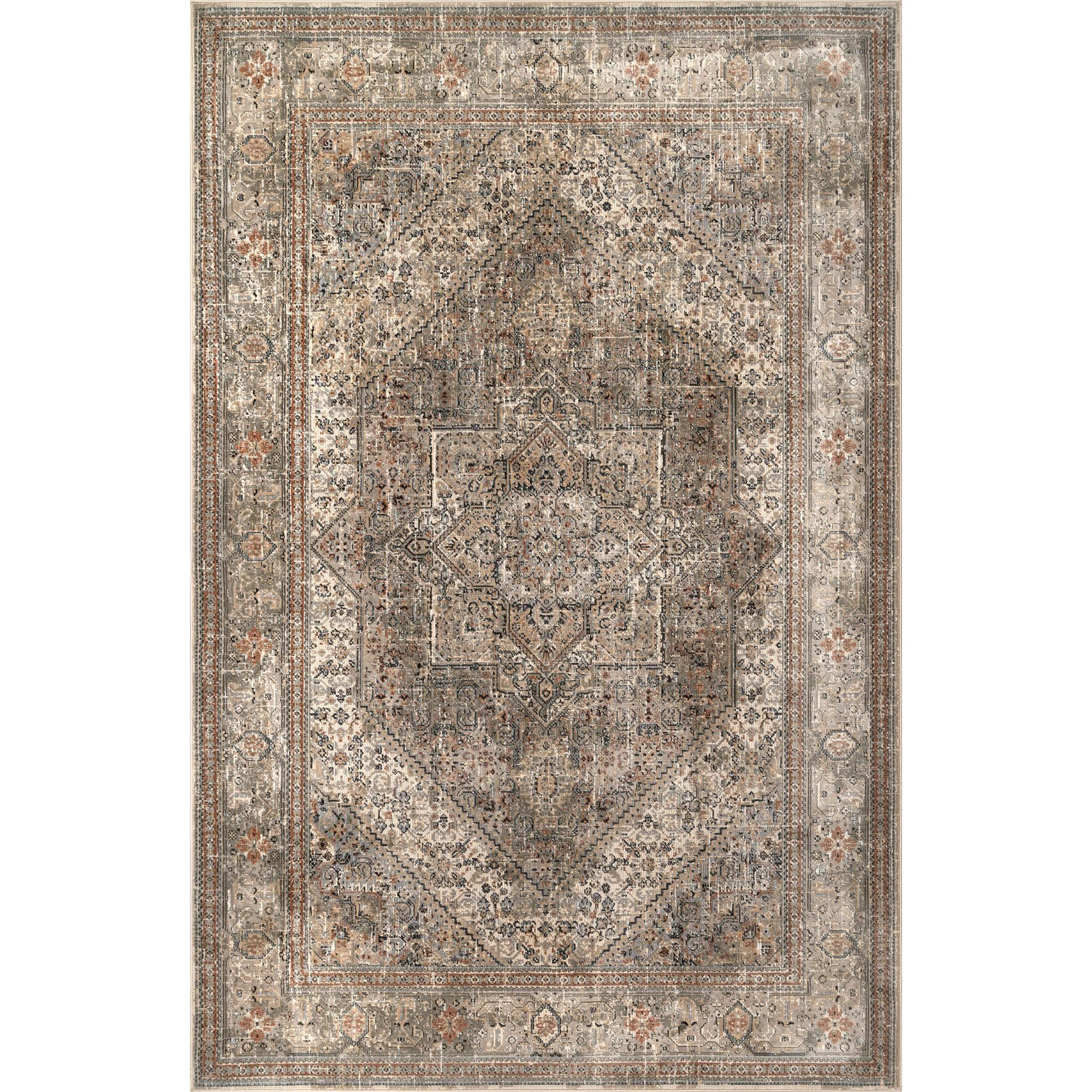 nuLOOM Traditional Carol Medallion Area Rug | Walmart (US)