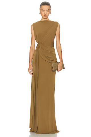Sleeveless Twist Gown | FWRD 