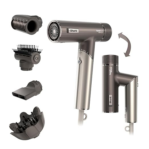 Shark SpeedStyle Pro Flex Professional Performance High-Velocity Hair Dryer System with Scalp Shi... | Amazon (US)