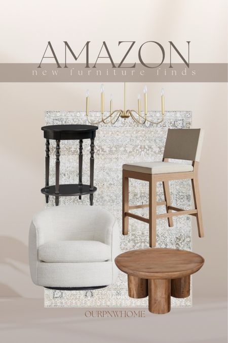 NEW Amazon furniture finds!

Buocle accent chair, round wood coffee table, modern coffee table, area rug, Amazon home, end table, gold chandelier, lighting fixture, barstool, counter stool, modern traditional home, ivory armchair, swivel chair

#LTKhome #LTKstyletip #LTKsalealert