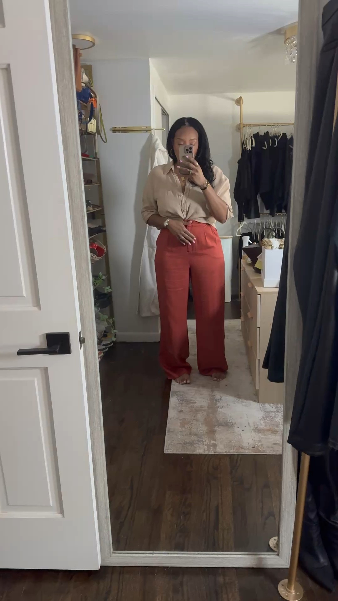 Tall girl pants! I’m 5’9 and I love pants I can wear with heels or flats! I also love a mix of high low  

#LTKStyleTip #LTKOver40 #LTKSaleAlert