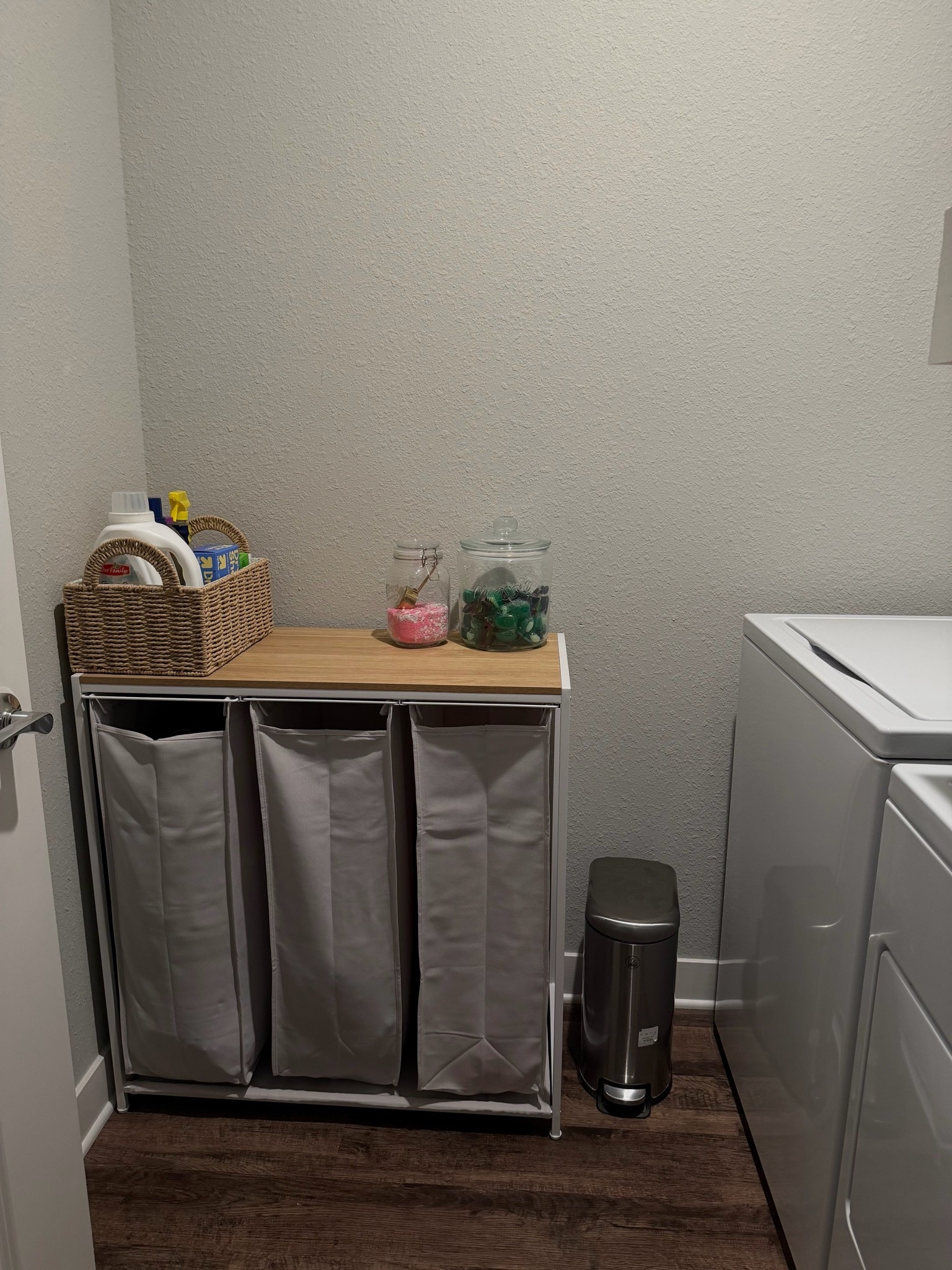 Picked up the perfect laundry sorter from @Target !!

#LTKHome #LTKmorningroutine #LTKmomlife