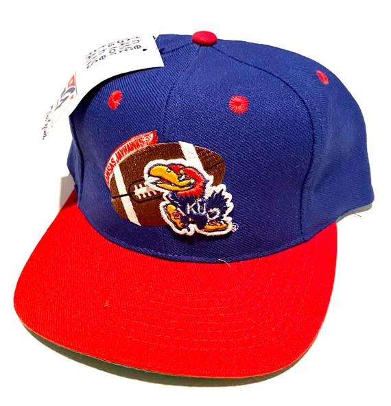 Vintage Kansas Jayhawks NCAA Snapback Hat | Etsy (US)