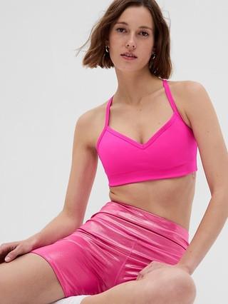 GapFit Recycled Power Medium Impact Sports Bra | Gap (US)