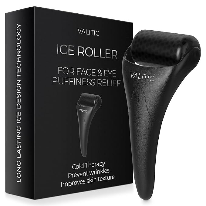 Amazon.com: Valitic Ice Roller For Face & Eye - Cold Facial Massager for Eye Puffiness, Pain and ... | Amazon (US)