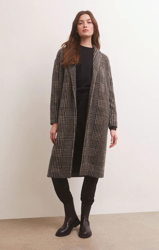 Mason Houndstooth Knit Coat | Z Supply