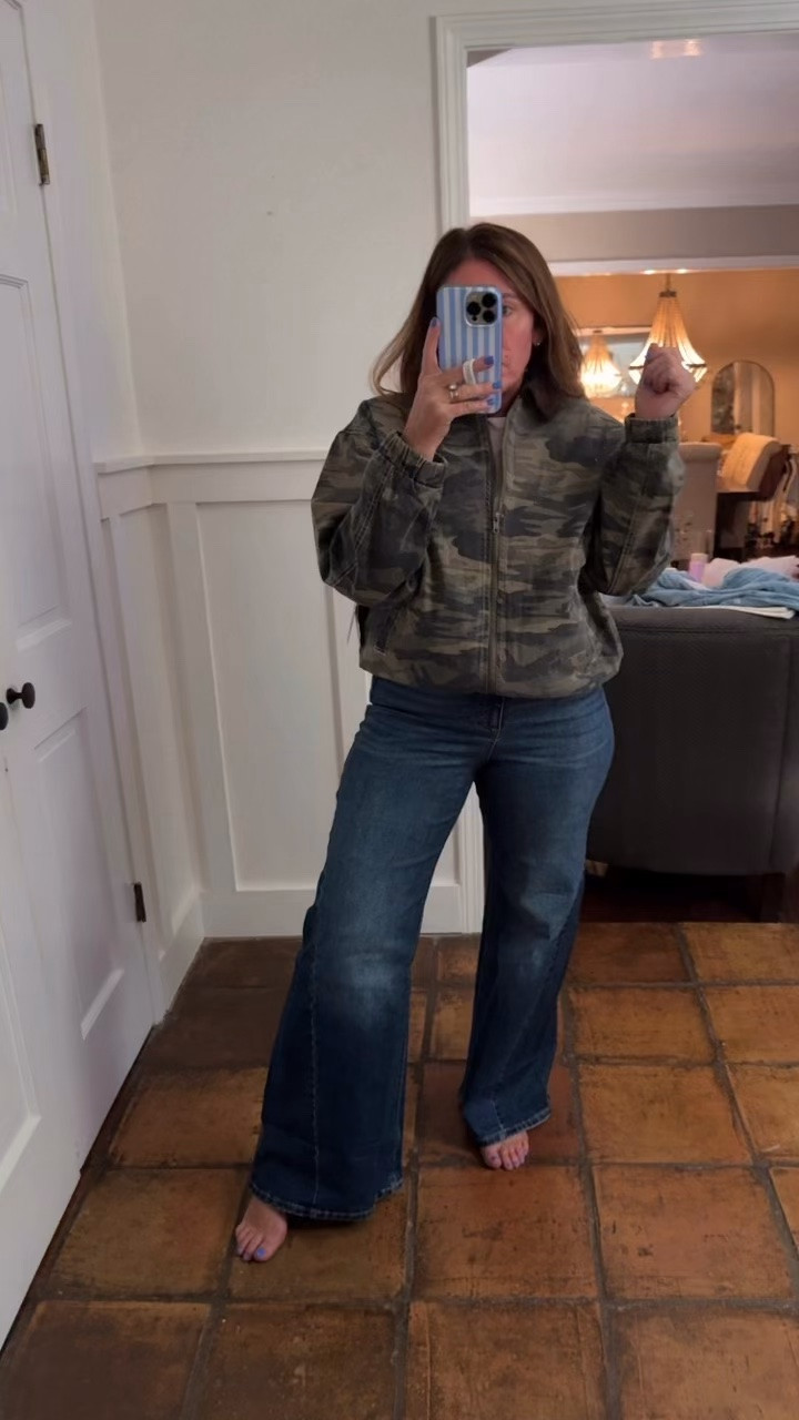 Camo jacket with corduroy collar, size large

High rise jeans, 10 regular
Super comfy with stretch and very flattering! The twisted front seam detail reminds me of my mother lemon twist jeans, except these are only $26 

Walmart style, over 40 style, fall outfit, camo jacket, 

￼￼￼

#LTKSaleAlert #LTKOver40 #LTKootd