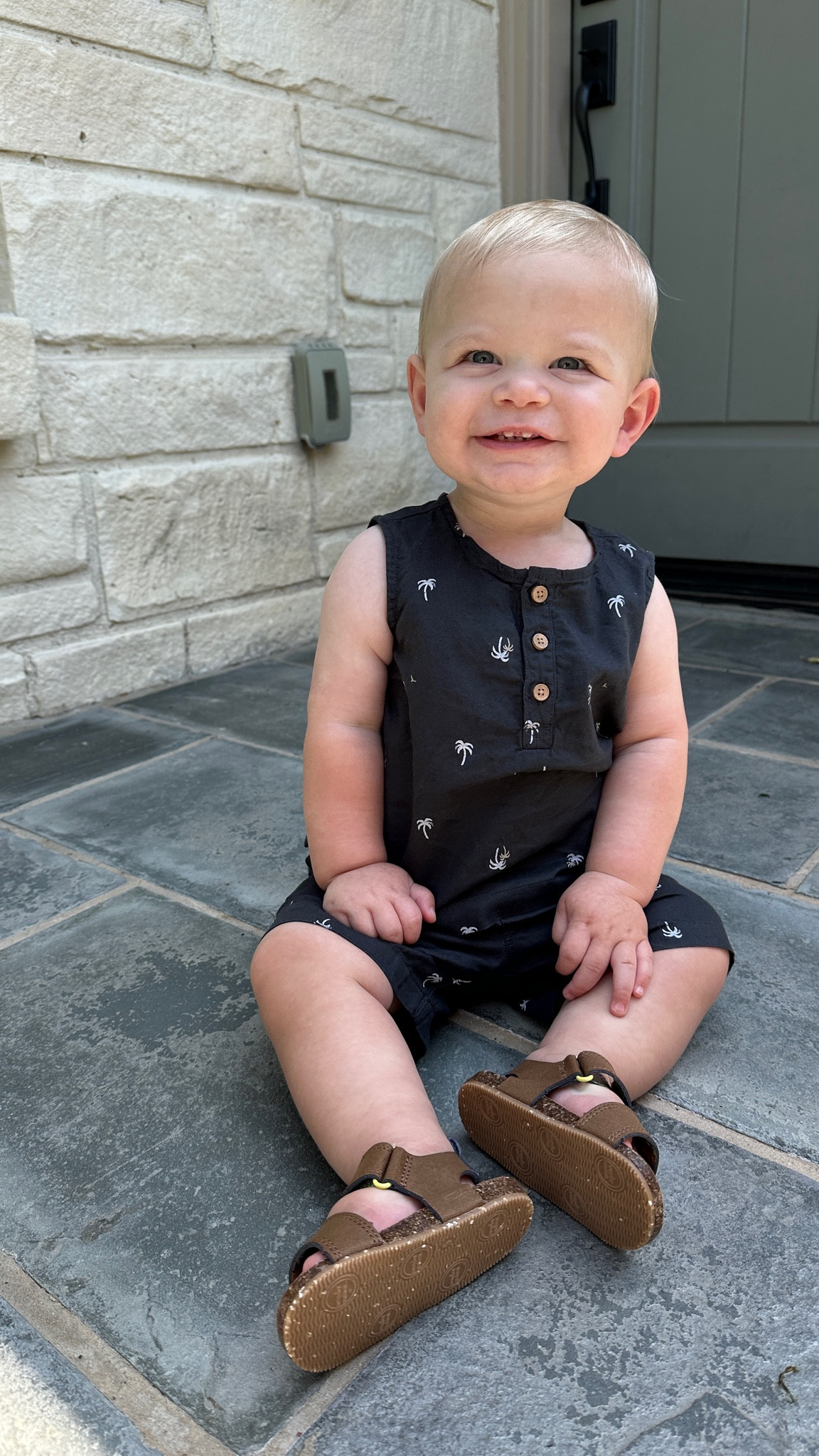 Max’s outfit of the day 🤗 he’s wearing a 12m! 

#LTKFamily #LTKKids #LTKBaby