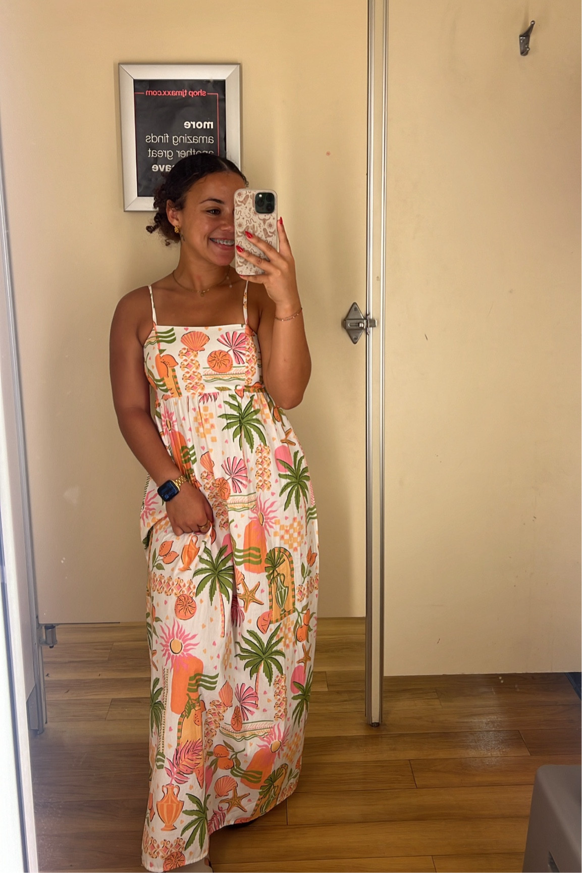This dress just screams European summer! 😍🌞 it’s so beautiful and vibrant! Perfect for vacation or just when you’re out and about! 

#LTKSeasonal #LTKTravel #LTKFindsUnder50