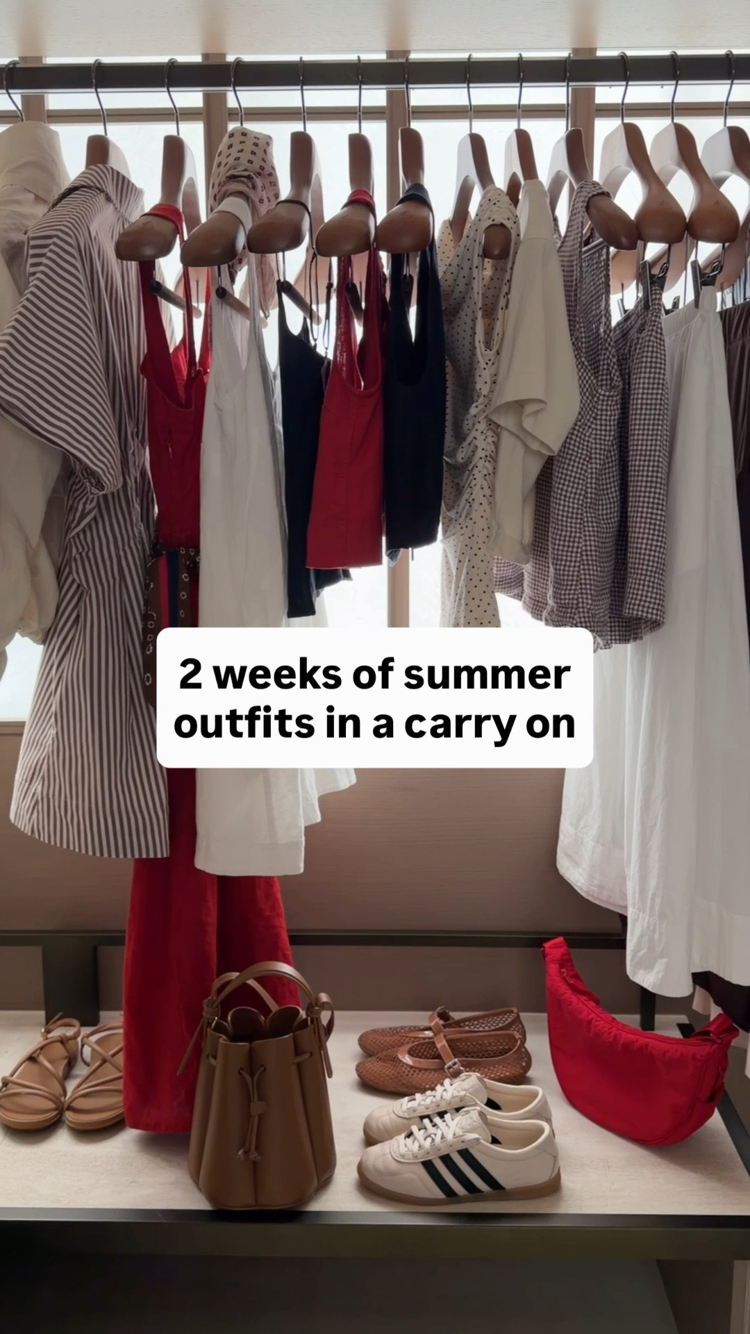 Size info below! 
• lulu jacket size 2 (or XXS in Evolve fit) 
• Ruti brown pants size up! I own 0P brown and 2P in walnut for relaxed fit. Use code WELCOME45 for Ruti
• lululemon Breezily Pants XXS 25” length 
• Anthro stripe mini dress xxs petite 
• Quince red linen dress XS fits big on me 
• Athleta white linen mini dress xs petite runs big 
• Artizia dot top XS sized up, wear with nippies 
• Aritzia strappy cami XS, sized up 
• lulu crop boxy tee XXS 
• Linen crop shell tops: Gap XXS regular, Aritzia xxs 
• Old Navy oversized stripe cotton long sleeve XS petite 
• Quince 100% linen top + shorts set XS, looser fit on me 
• Aritzia cotton poplin skirt 2XS, waist fits a little big 
• Adidas sneakers 5 
• Fitflop sandals 5 runs a little big/wide 
•  Amazon mesh flats 6 worn with inserts 
•  Uniqlo red bag, Polene brown bag 

summer travel packing, japan trip outfits, petite mom vacation looks

#LTKPetite #LTKTravel #LTKSeasonal
