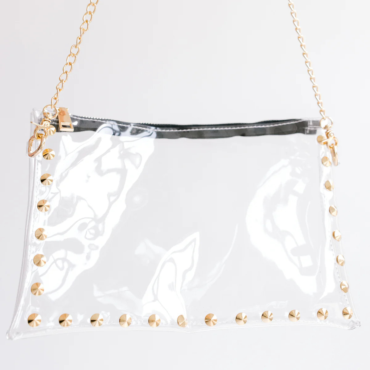 The Parker in Black | Clearly Handbags