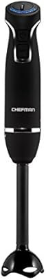Chefman Immersion Blender 300-Watt Turbo 12 Speed Stick Hand Blender, Powerful Ice Crushing Desig... | Amazon (US)