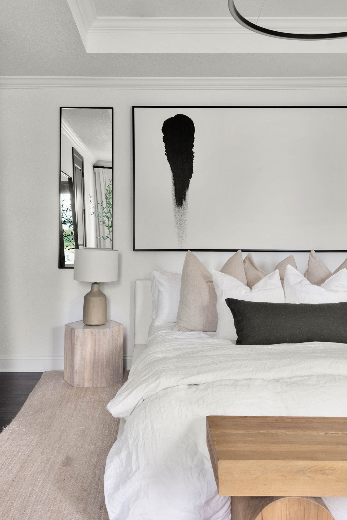 Organic Modern Bedroom 

Linen duvet cover, linen pillows, linen bedding, long skinny mirror, night tables, wood night stands, grey lamp, concrete lamp, modern bedroom ideas, bed bench, woven rug, white bedroom, white rug, jute, rattan, mango wood, light wood, lumbar pillow, amazon home, wayfair, pottery barn, minimalist, chandelier, ring chandelier 

#organicmodern #bedroom #amazonhome #competition 

#LTKFind #LTKhome #LTKstyletip