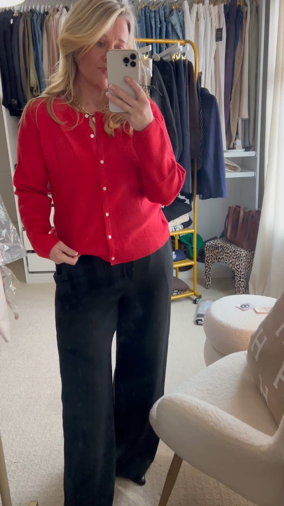  ✨Tap the bell, save and ❤️ for over 40 fashion, midlife style, midsize fashion and luxury looks for less. 


I almost canceled date night because nothing felt good on my body.

Then I put on these pants (they drape instead of cling) and this under-$30 red sweater… and I finally felt like myself again.

Just a reminder: it’s not your belly.
It’s the clothes.

⬇️Sizing information:
Large pants
Large sweater
(Size up if in between sizes.)


Follow my LTK @Over40andmidlife on the @shop.LTK app to view this post and get my exclusive app-only content!

#liketkit #LTKstorytime #LTKMidsize #LTKOver40
@shop.ltk
https://liketk.it/5OakO